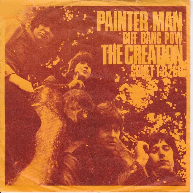 Обложка датского сингла "Painter Man" английской рок-группы The Creation