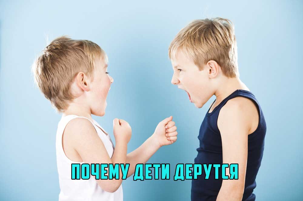 Почему дети начинают драться