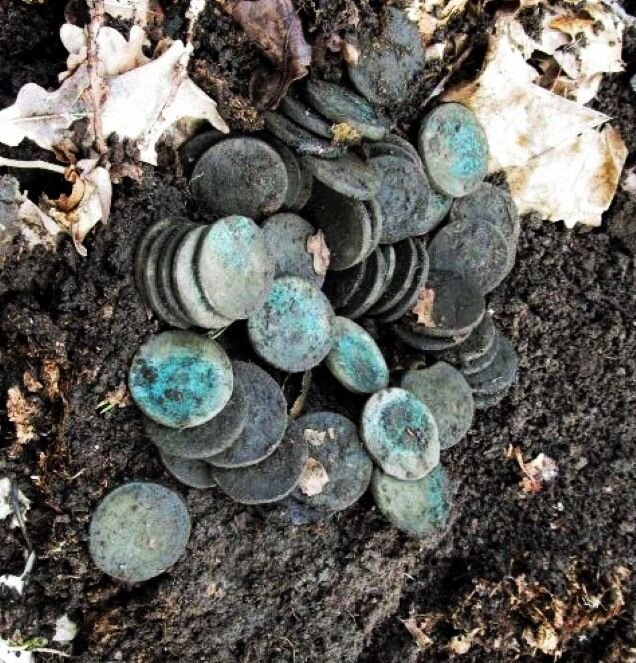 Кучка монет. 