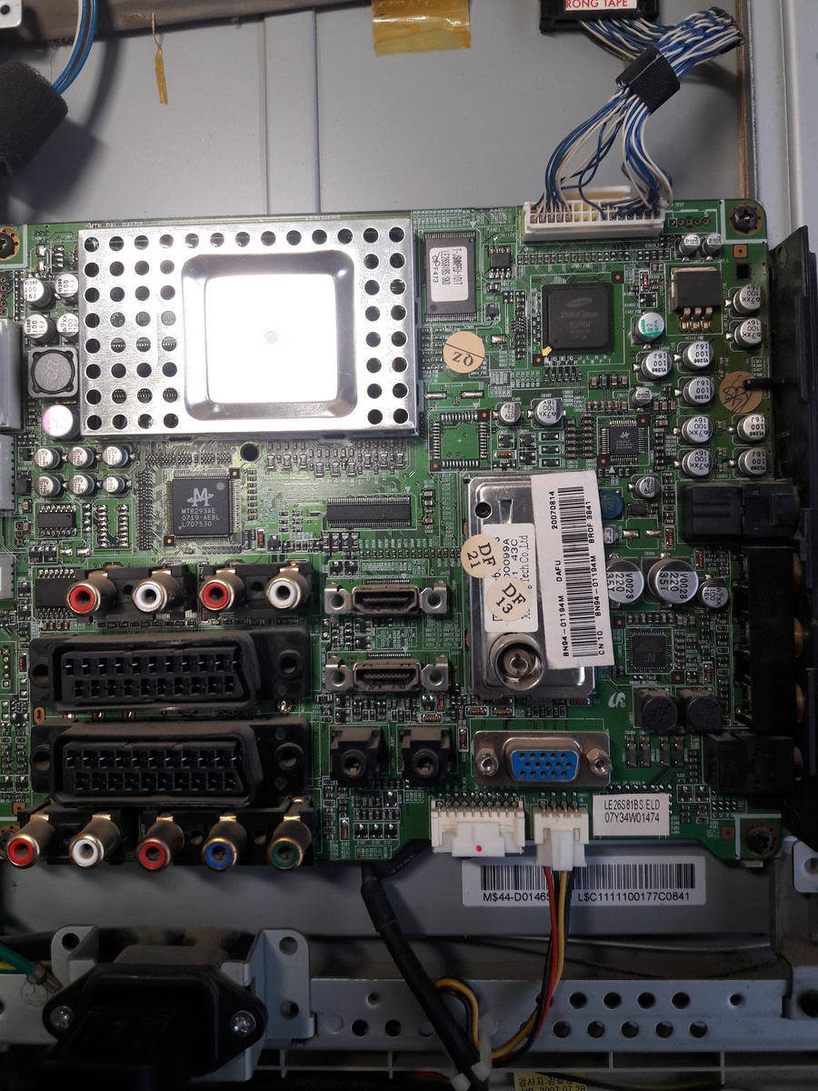 Телевизор Samsung Le26s81b не включается. Ремонт | Лайфхаки по ремонту ...