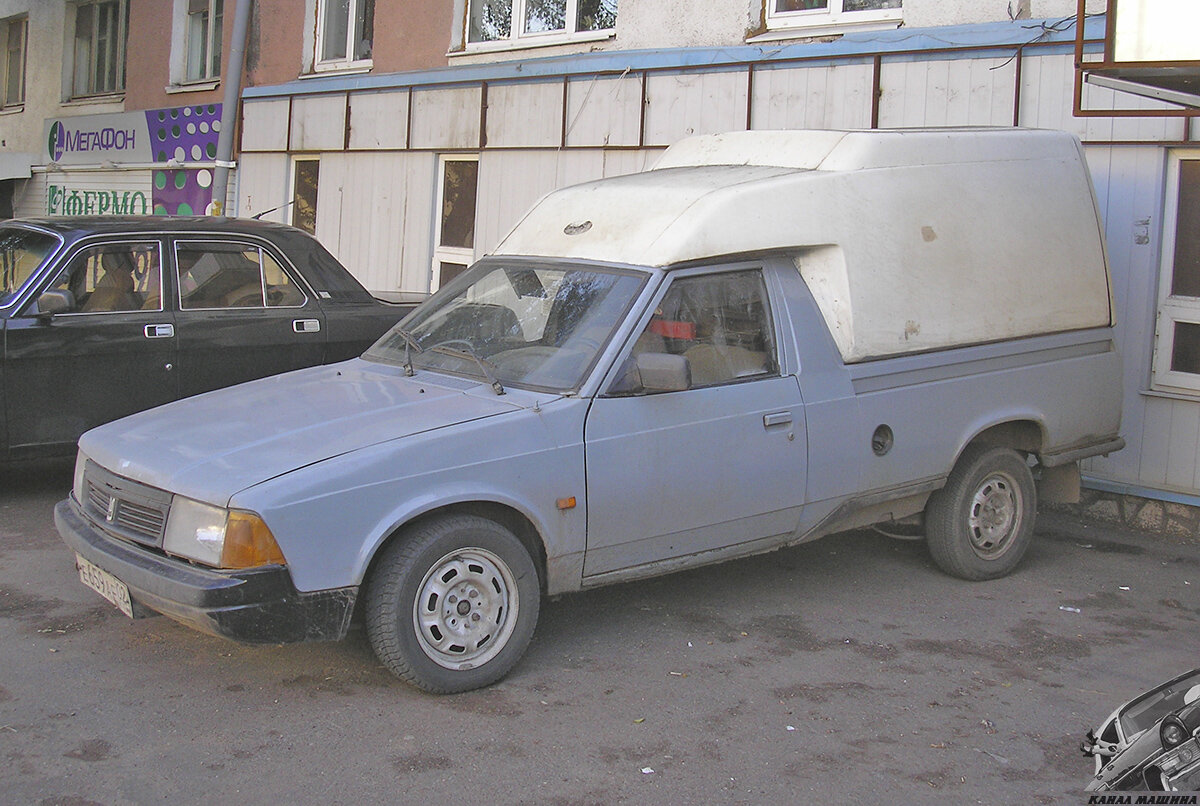 "Москвич-233522" 1996 года выпуска с надстройкой неизвестного автору производителя (фото А.Коновалова, Челябинская обл., июль 2006)