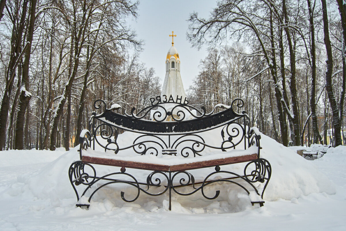 Морозная и снежная Рязань. Настоящий праздник