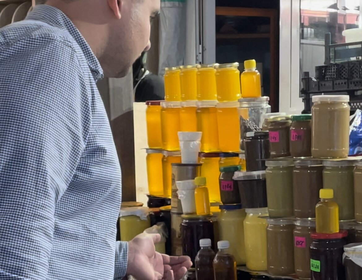 Рынок в Грозном