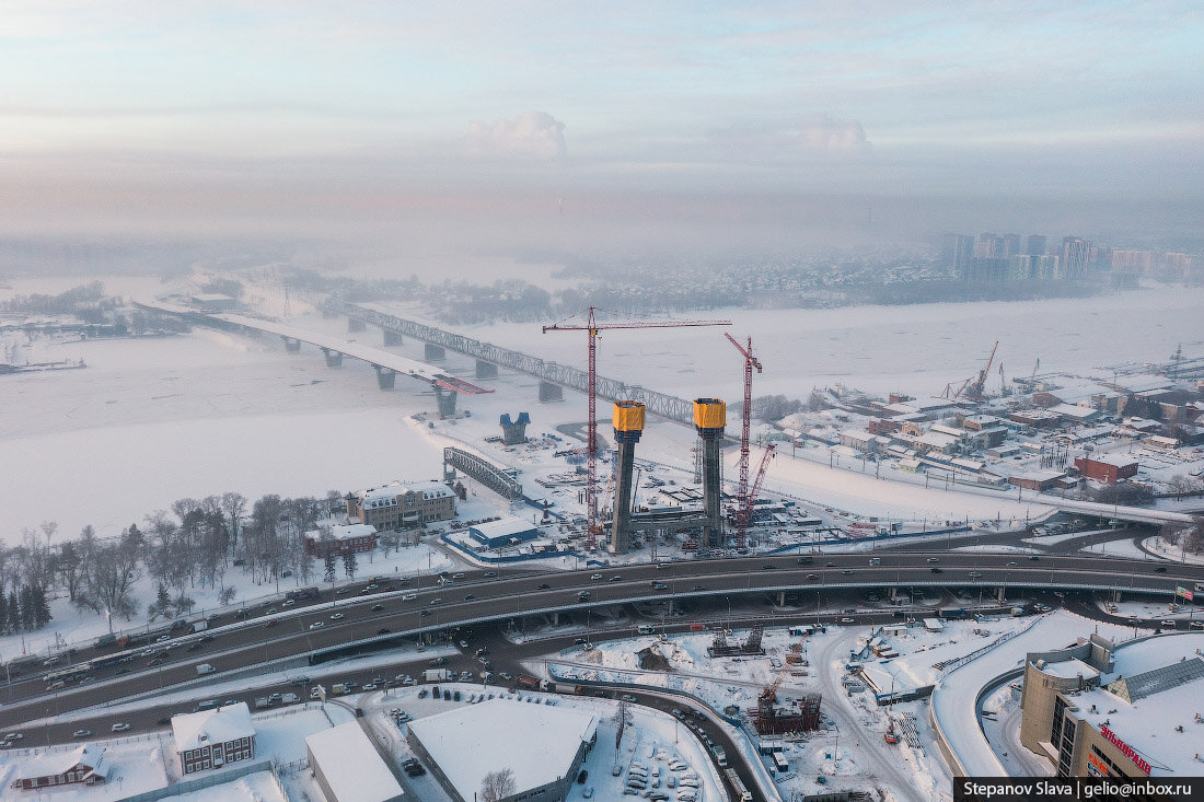 Фото новый мост новосибирск