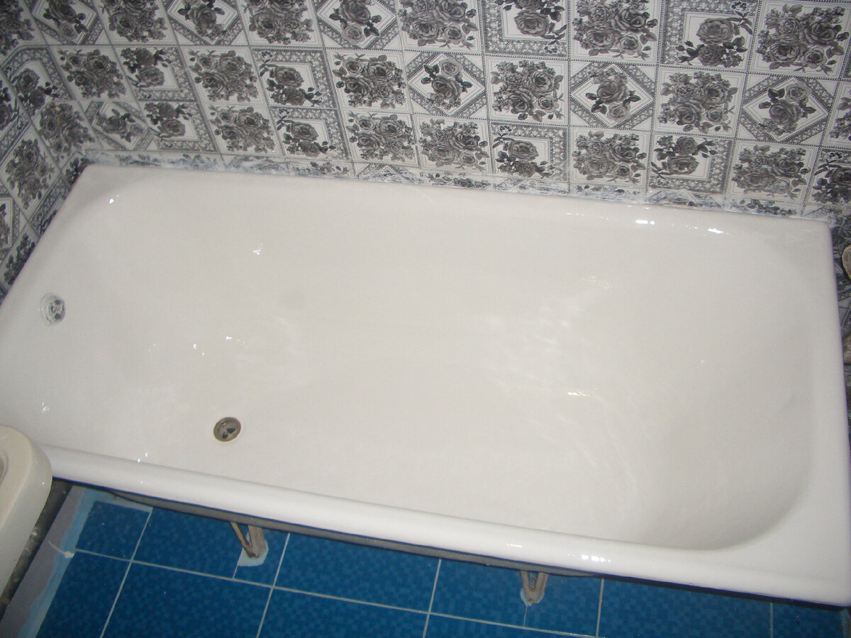 После реставрации ванны