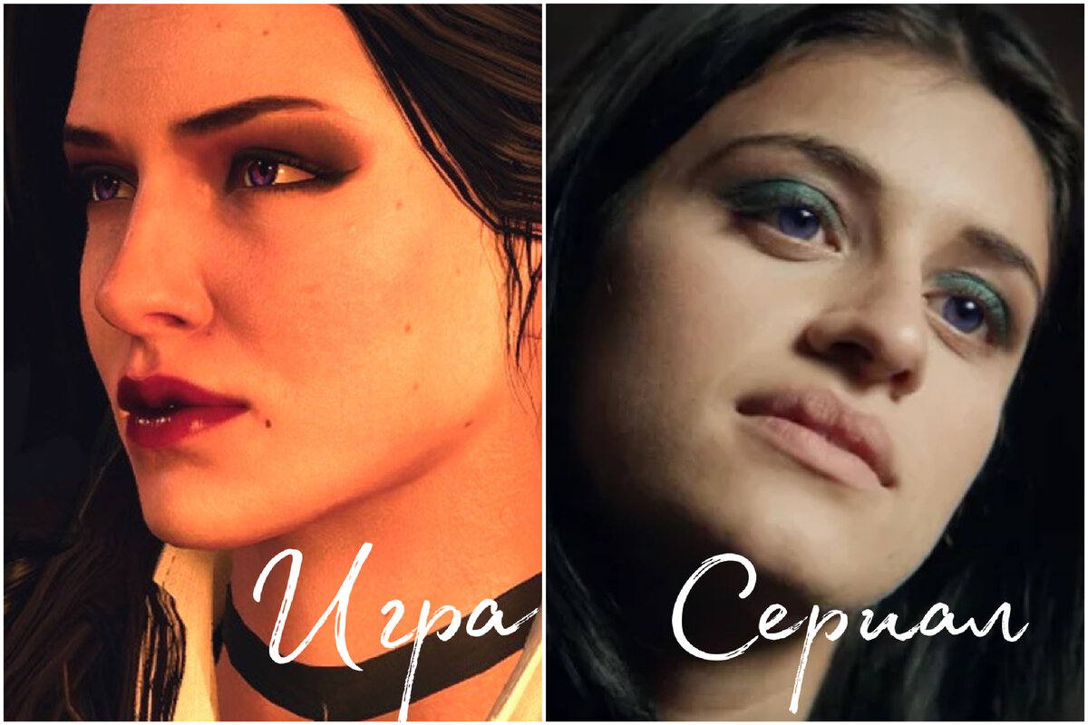 Скриншоты из игры и сериала 