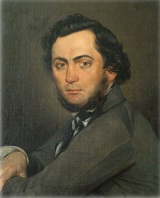 портрет М.Глинки кисти Я.Яненко