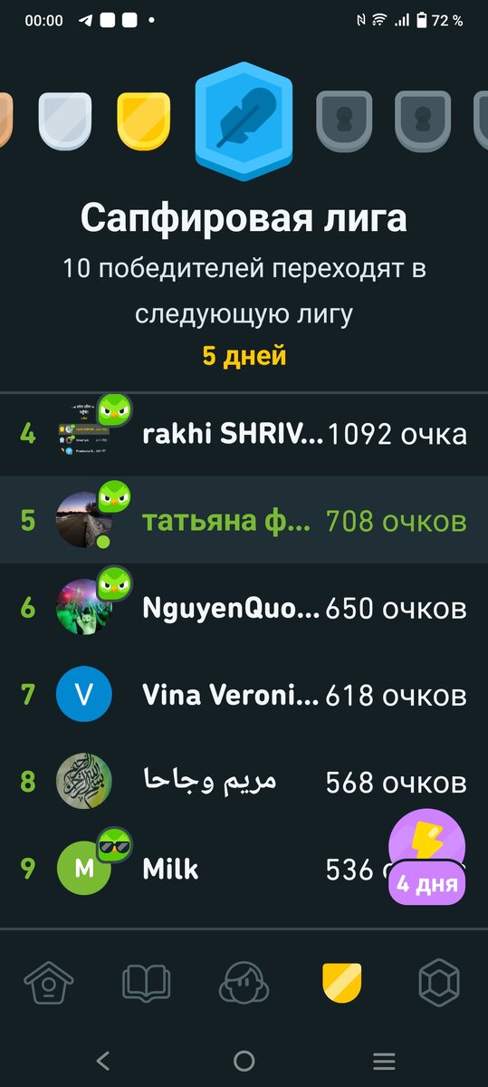 Зелёная строчка-это я.