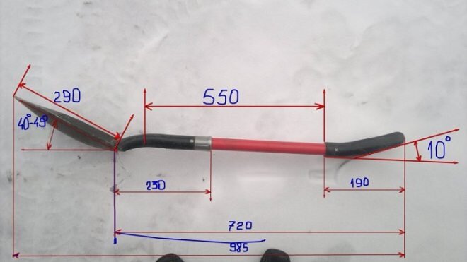 Совковая лопата своими руками