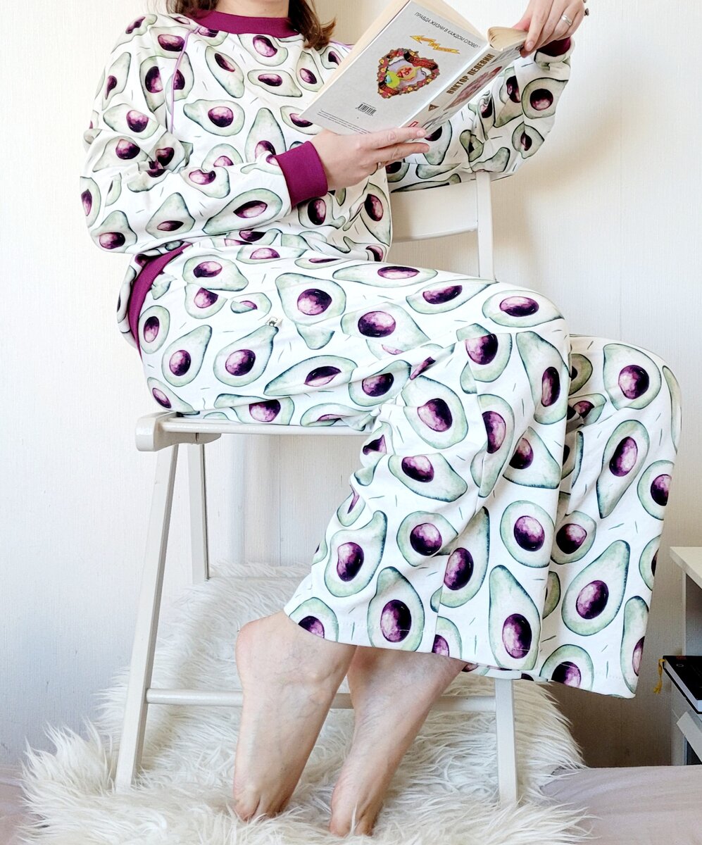 Пижама из интерлока.