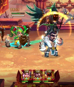 Щит Андвари на Пеппи поглощает физический урон от рикошета Киры и взамен дарует ей энергию.