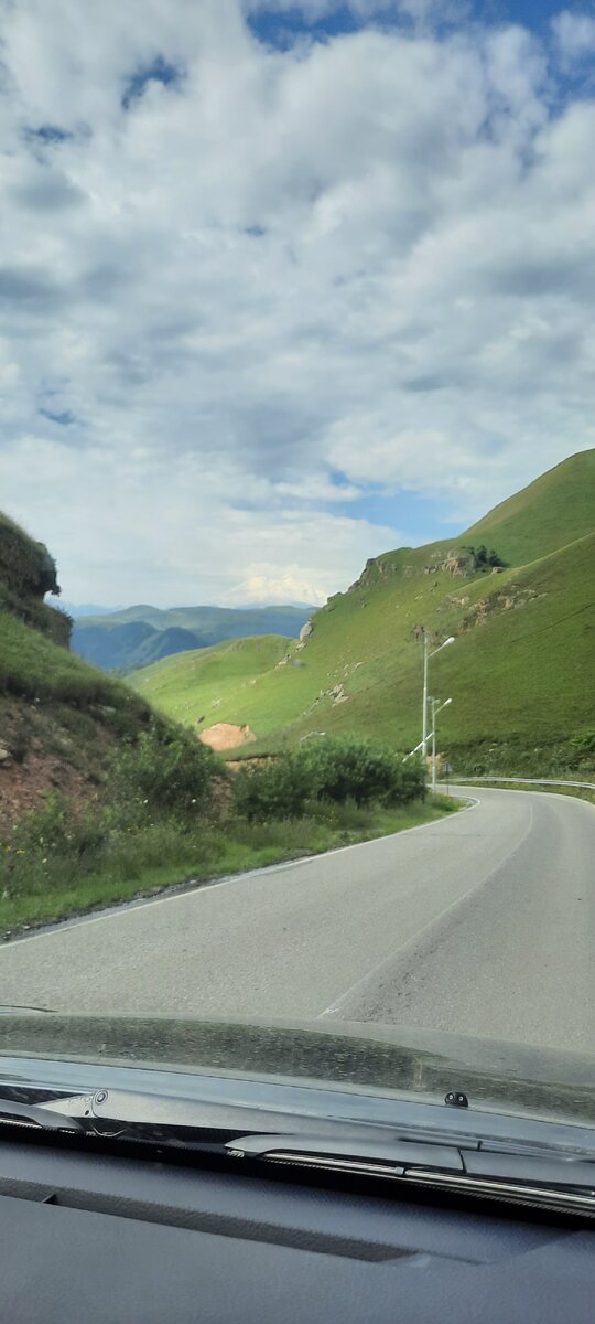 Дорога на курорт ДжилыСу.