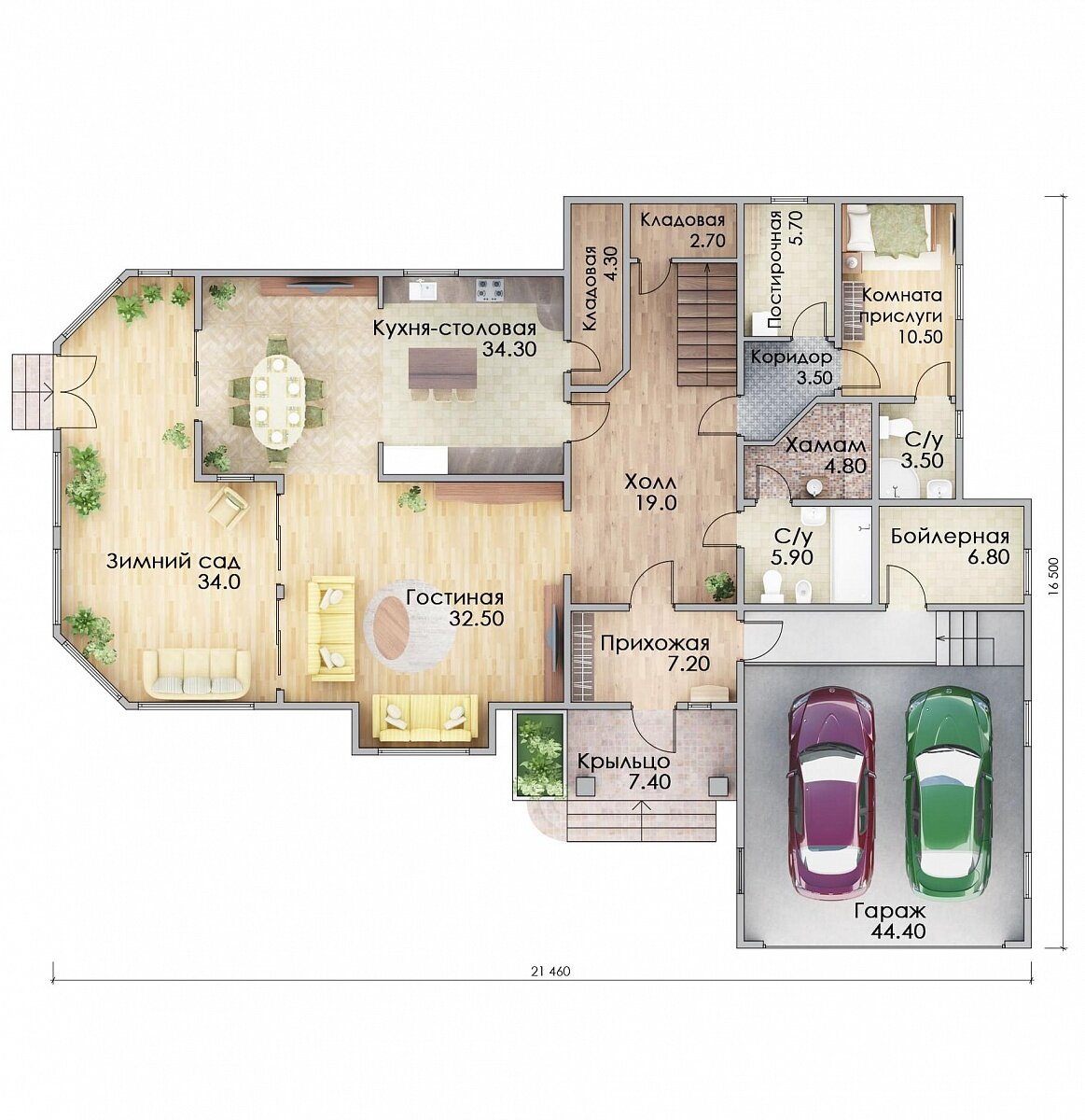 План 1 этажа