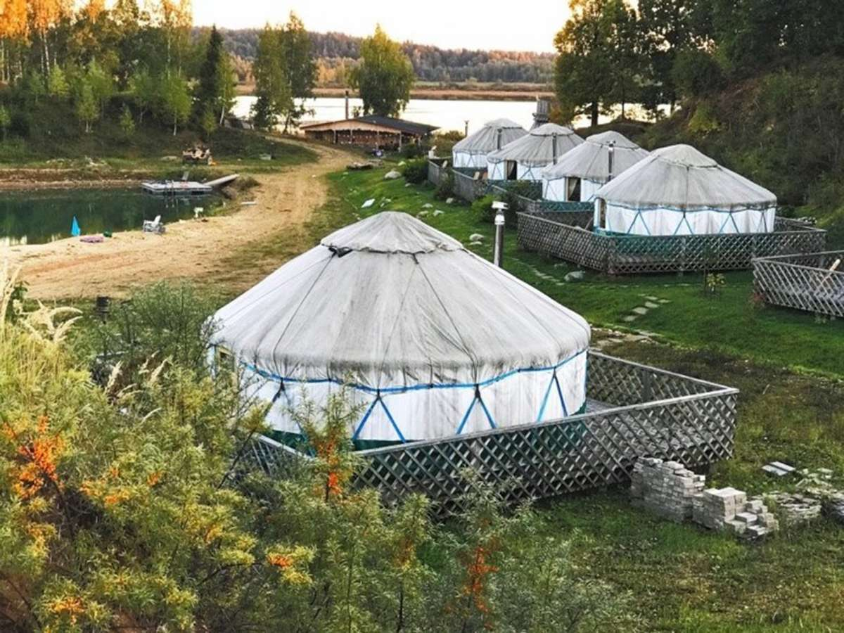 Кемпинг юрта