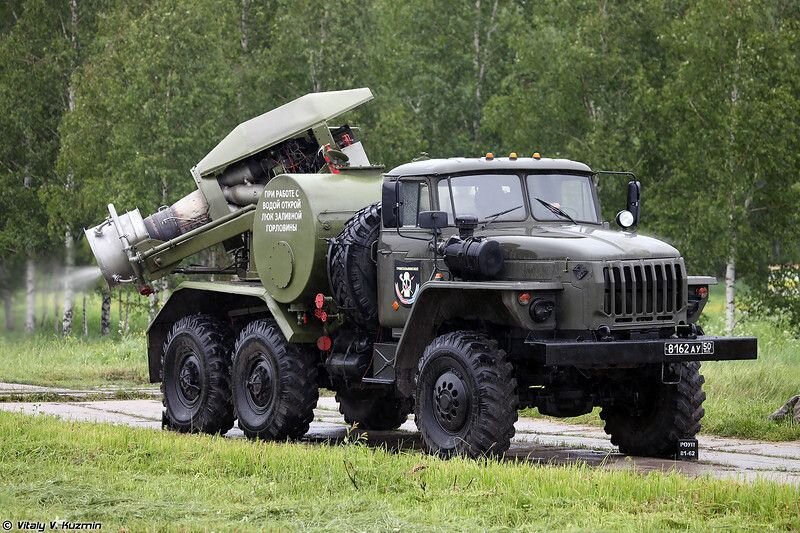 ТМС-65У на базе Урала-4320