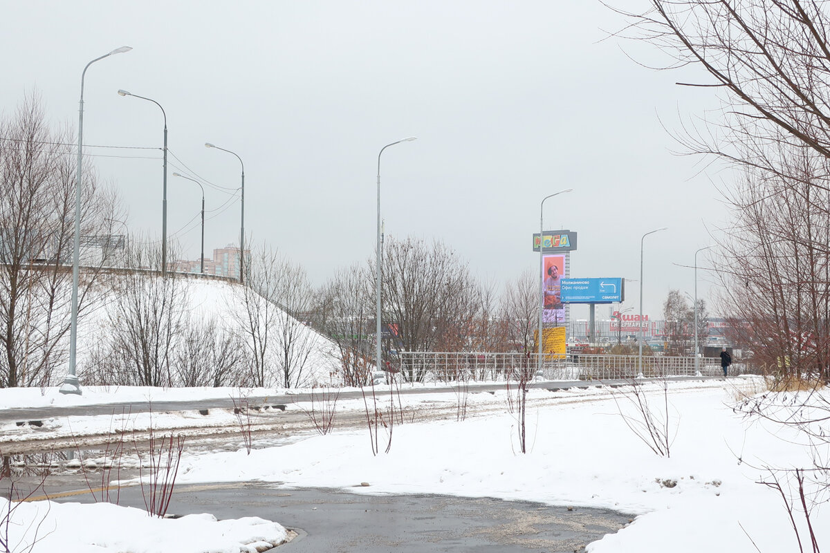 Новый пешеходный переход в Химках. Краткий обзор | Колесо транспортного  обозрения | Дзен