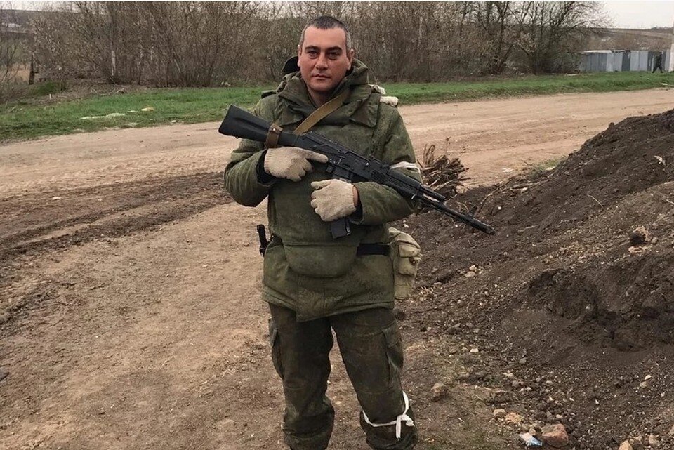 Российские солдаты на Донбассе.