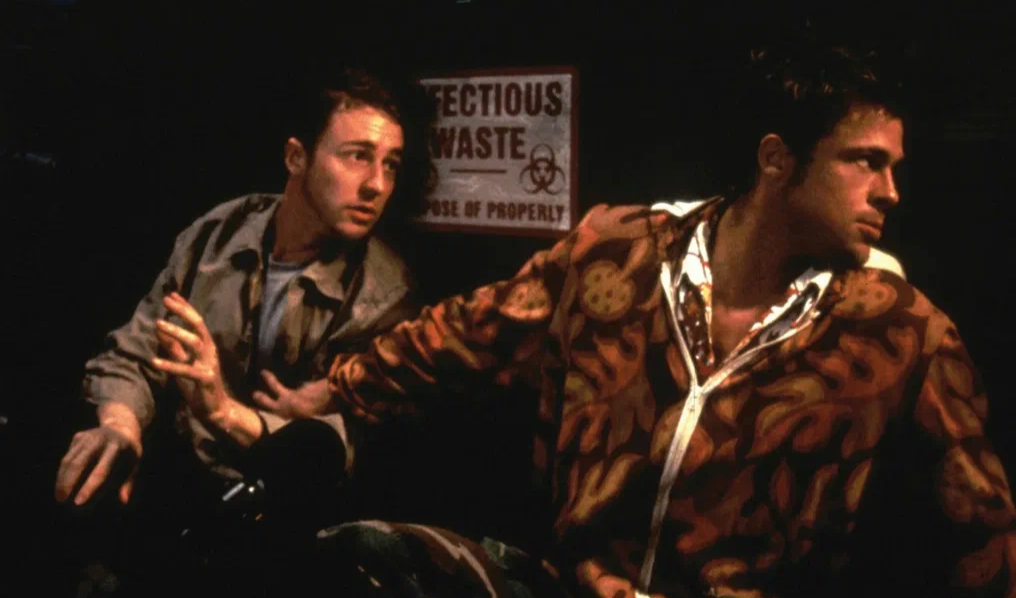 Кадр из фильма "Бойцовский клуб"