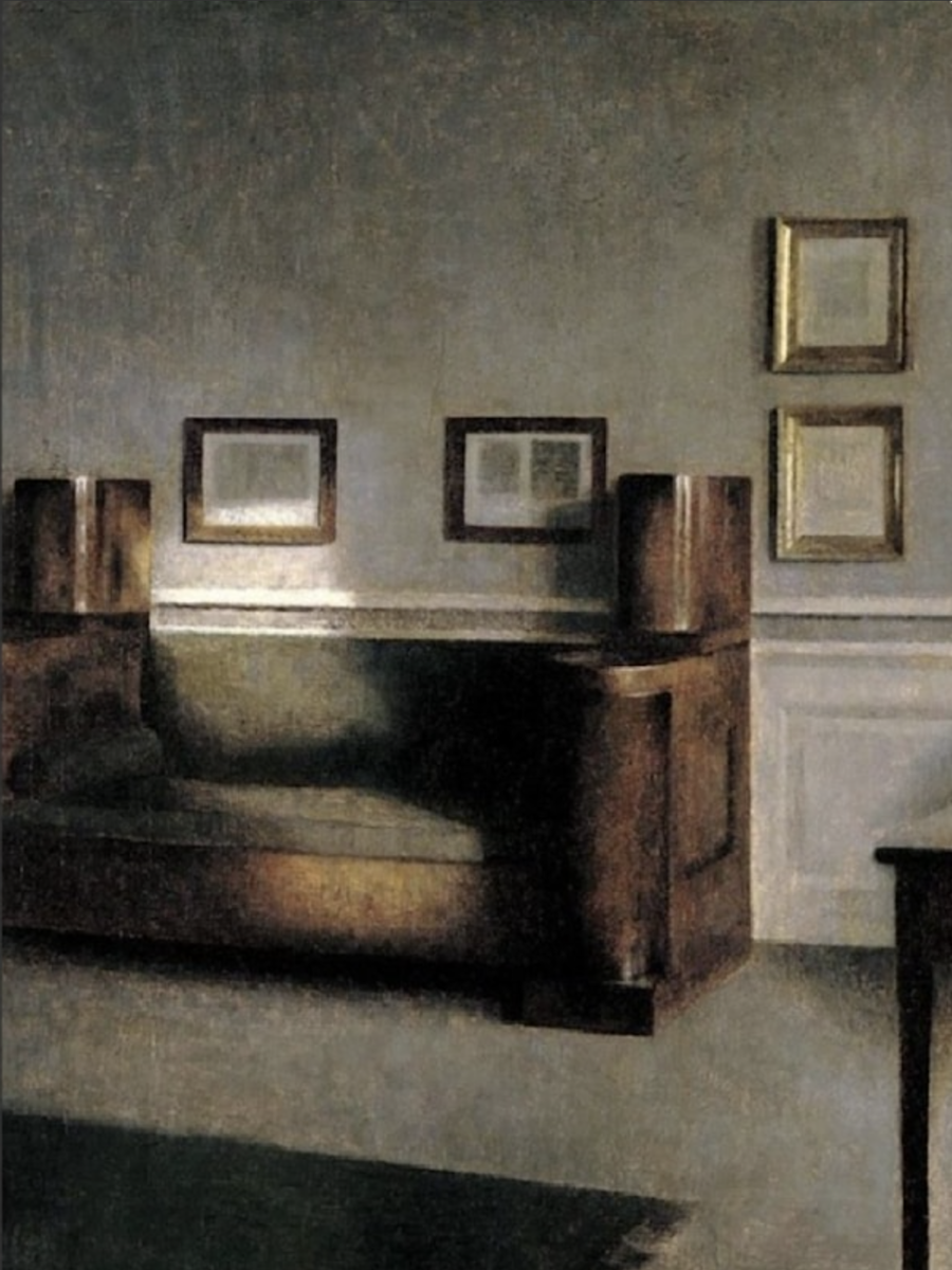 Sunshine, Drawing Room - Oil on canvas, 1905.