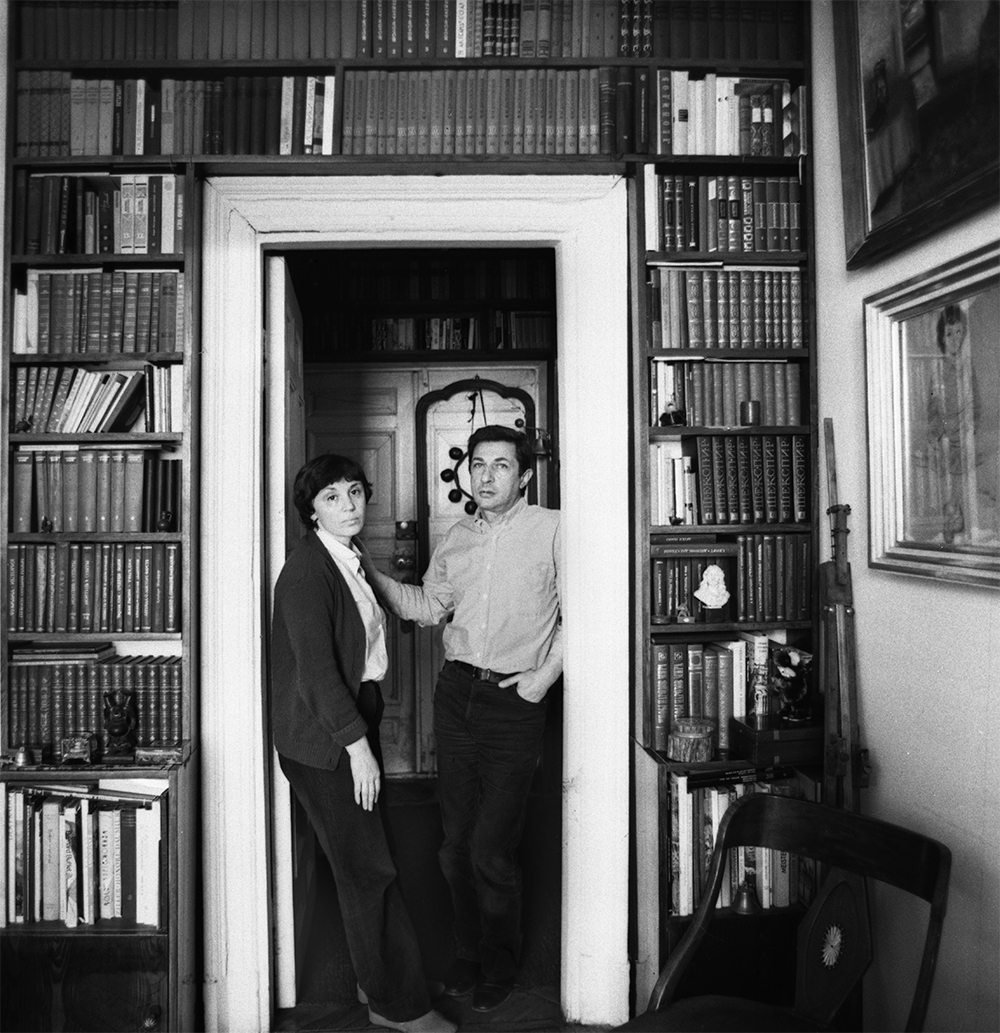С женой, начало 1980-х. Фото из открытых источников