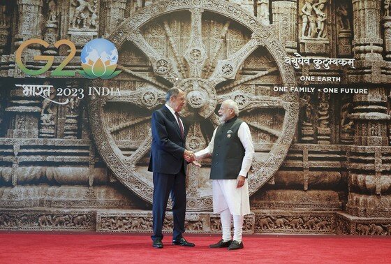    Сергей Лавров, Нарендра Моди