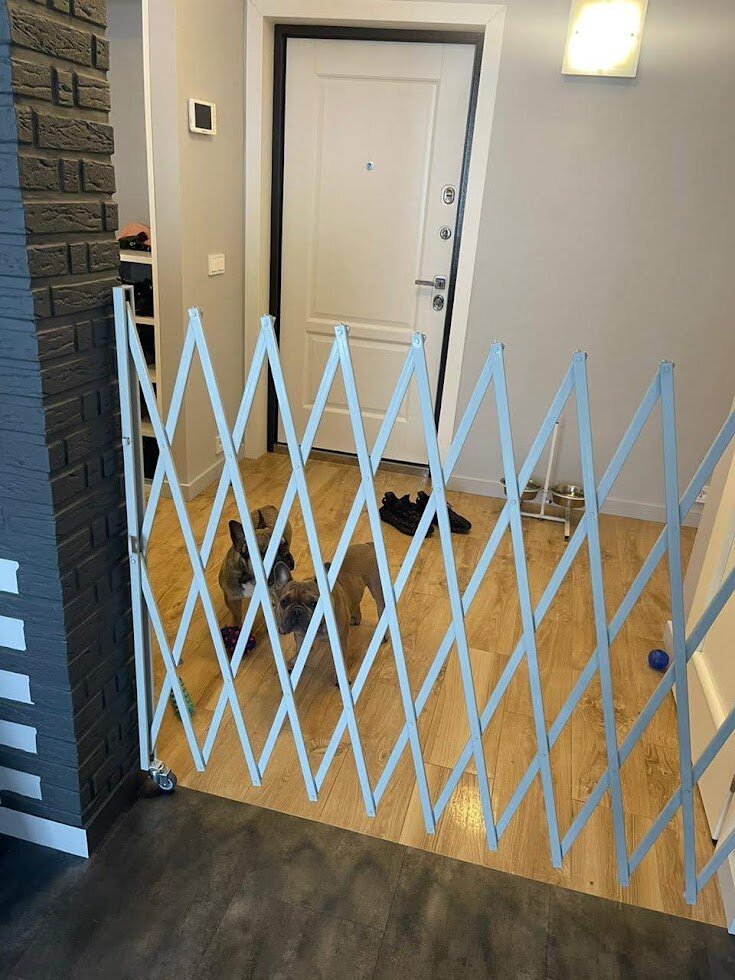 решетка раздвижная от собак 