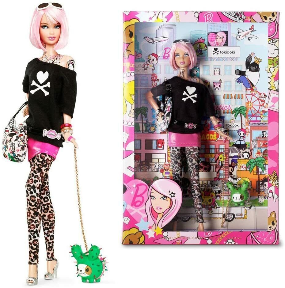 Barbie TokiDoki Gold Label 2011 года, фото взято из интернета.