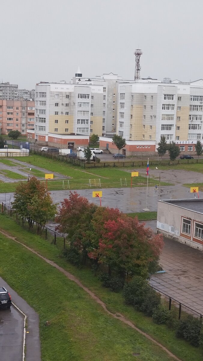 Такая вот погода с высоты моей лоджии 