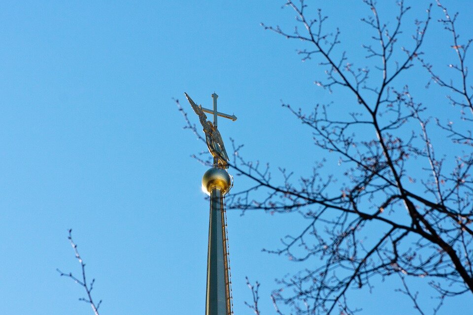 Шпиль Петропавловского собора. Фото из открытых источников.