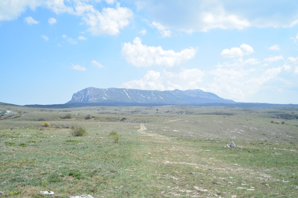 Село снежное крым