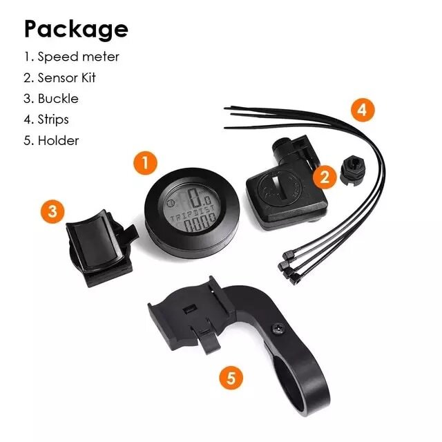 Комплектация велокомпьютера MICCGIN