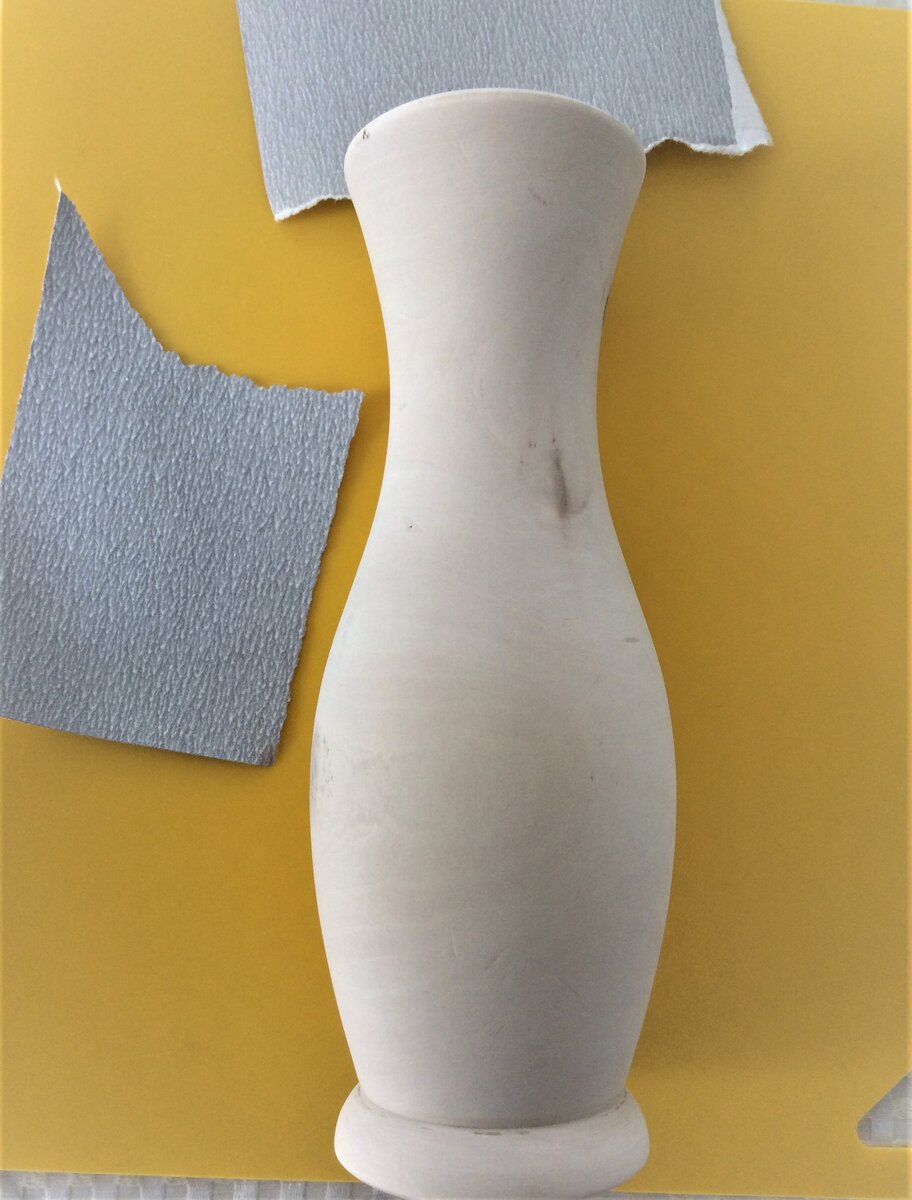 Шлифуем заготовку