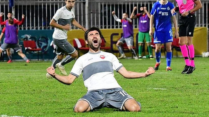 "Локомотив"(Тбилиси) - "Динамо" (Москва). Фото из интернета.