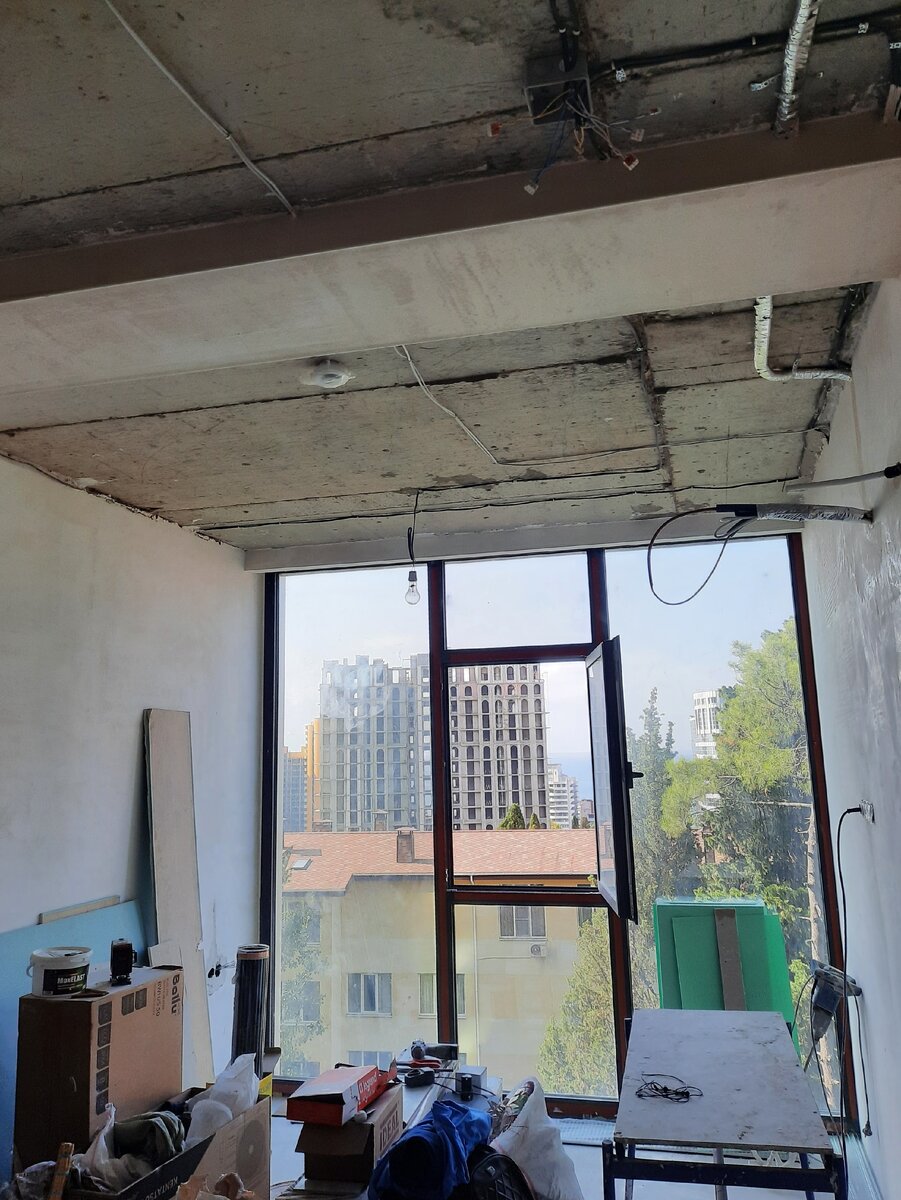 Начальные  этапы ремонта квартиры