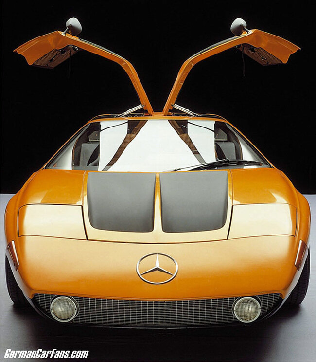 Mercedes-Benz C111 1969 года - Вот что нужно увидеть