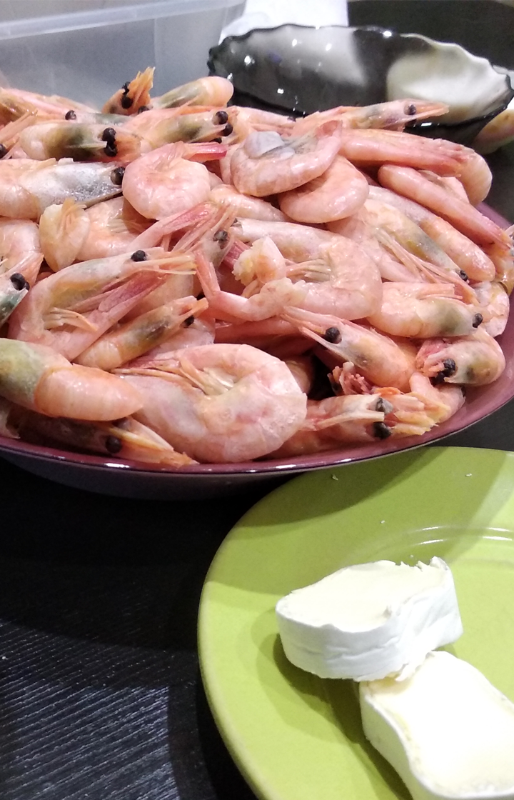 Креветки - любимый деликатес