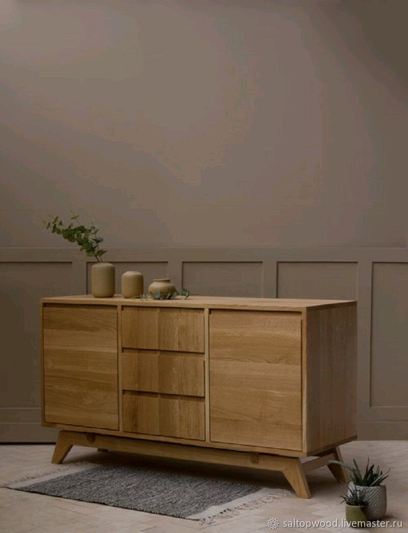На фото: тумба из массива дуба, магазин Мастерская SaltopWooD https://www.livemaster.ru/saltopwood