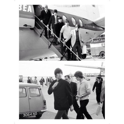 The Rolling Stones at Manchester Airport 9 August, 1964