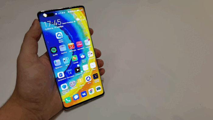Жесты управления Mate 40 Pro
