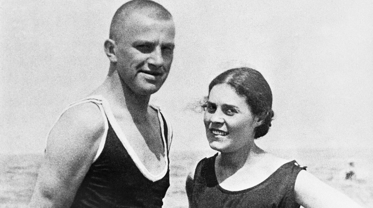 Владимир Маяковский и Лиля Брик в Германии, 1922 год