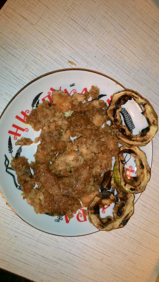 Икра на мангале