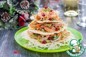 Салат "Елочка, гори!"