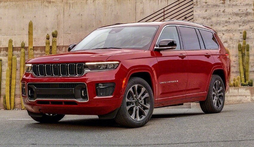 Jeep Grand Cherokee L 2021 передняя часть