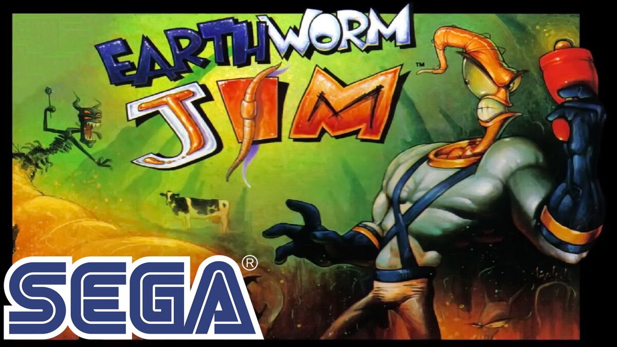 Ох уж этот Earthworm Jim.... | На игре | Дзен