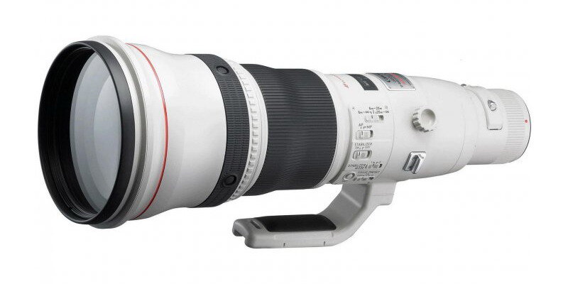 "Неприлично дорогой" профессиональный объектив Canon EF 800mm f5.6L IS USM стоимостью в 1 115 000 руб. В 2020 году.