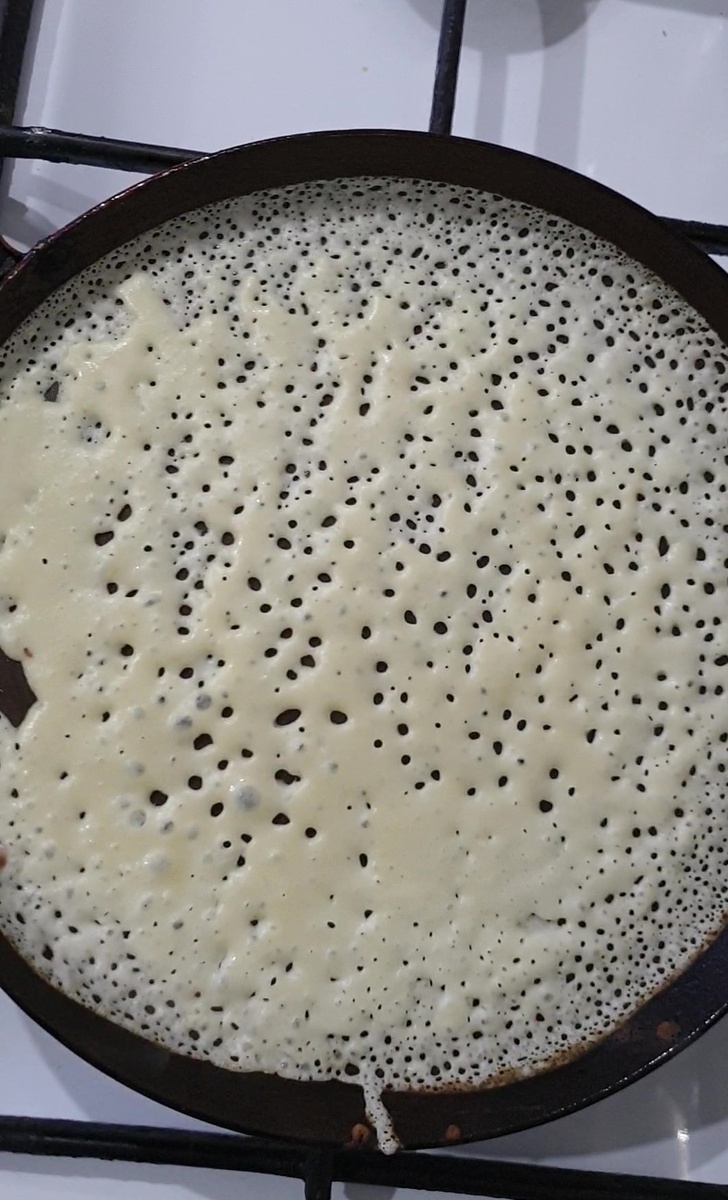 пористый блин