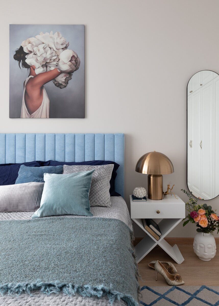 Картина Эми Джадд идеально отражает концепцию задуманного интерьера