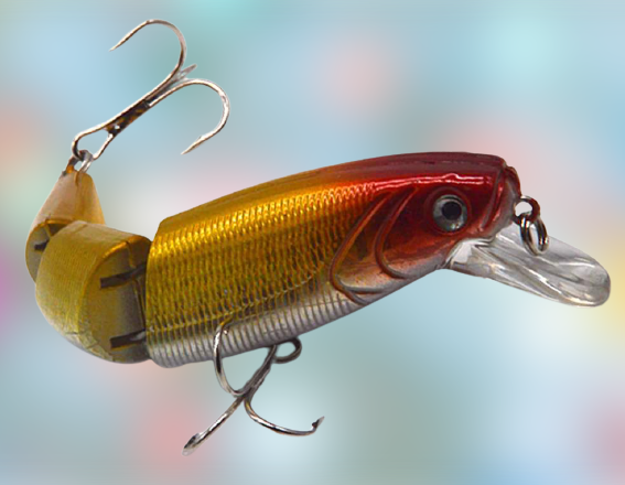 Трёхсекционный воблер класса Свимбейт