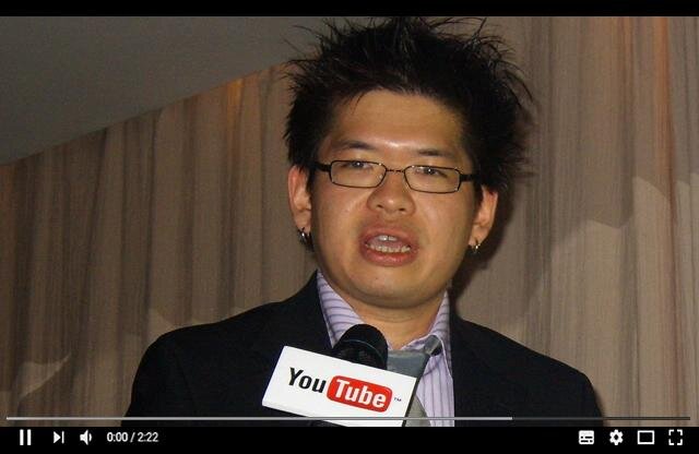 Сооснователь YouTube Стивен Чен. Кадр из видео, опубликованного на YT одним из первых.