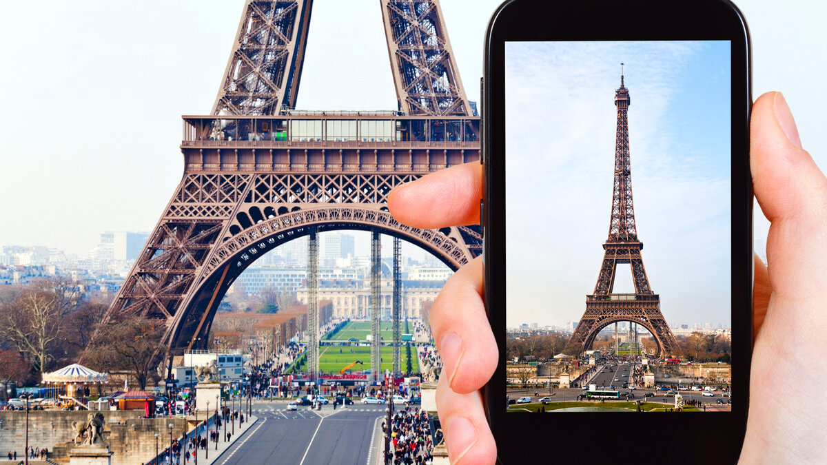 Блогер снимает видеоролики о путешествиях